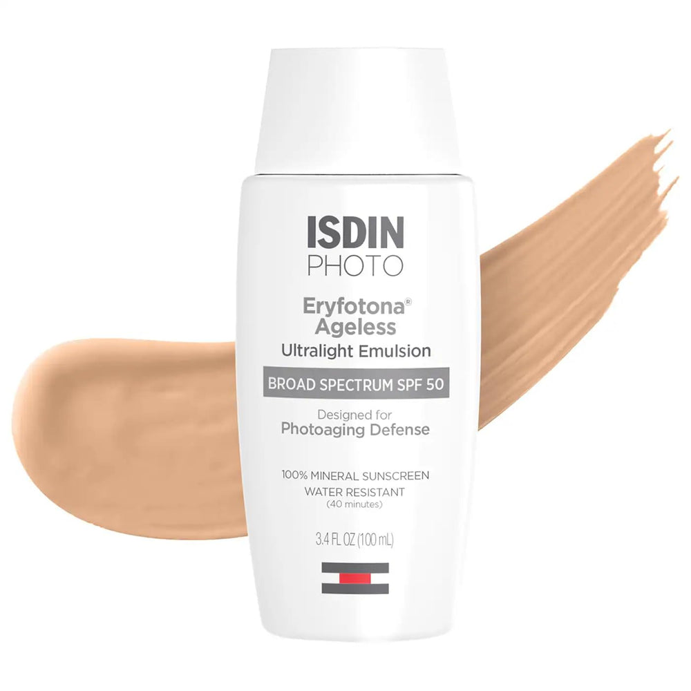 ISDIN Eryfotona Ageless SPF 50 - Tinted Mineral Sunscreen