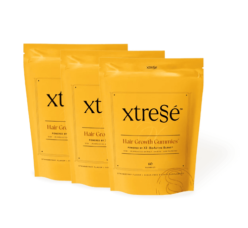 Xtressé Nutrient Hair Growth Gummies - 90 Day Supply